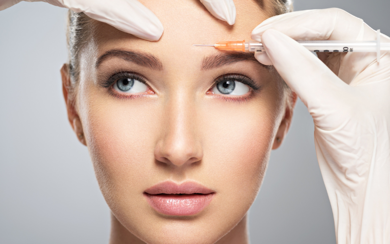 Botox for heavy brows